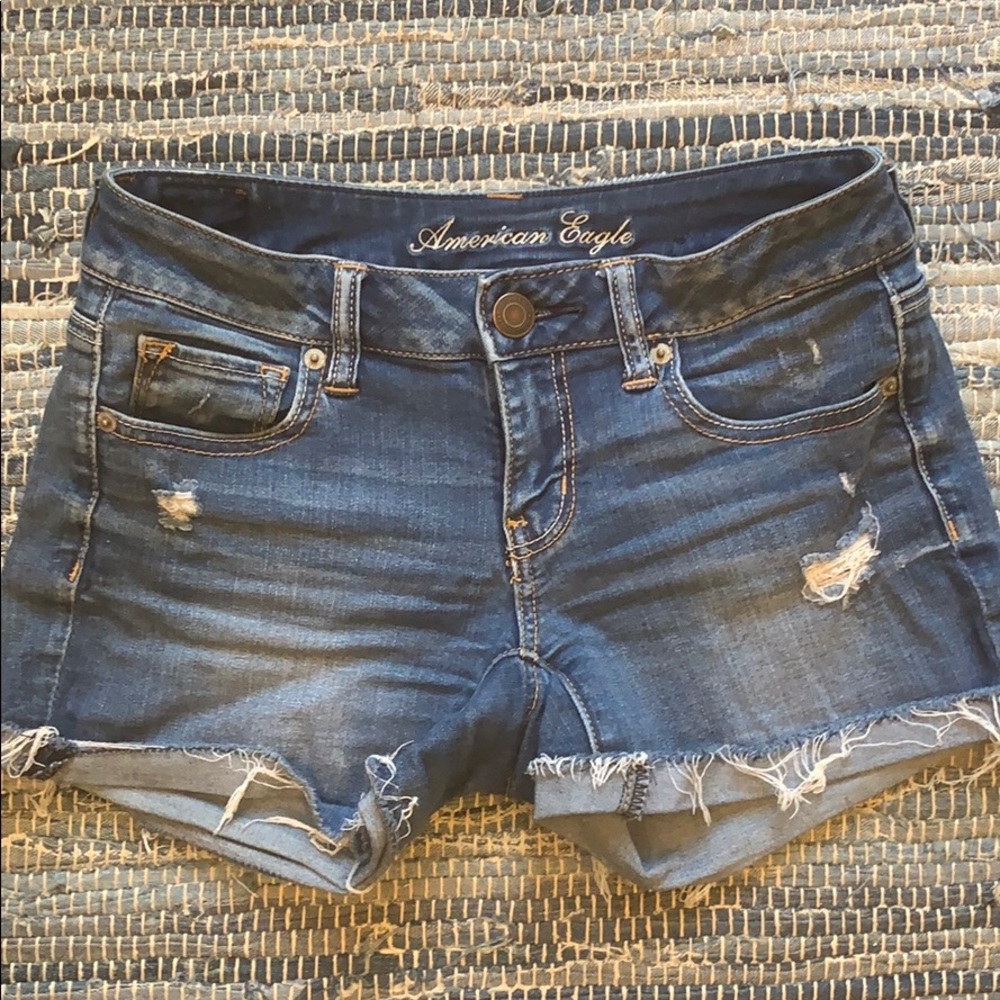 American Eagle Super Stretch Jean Shorts